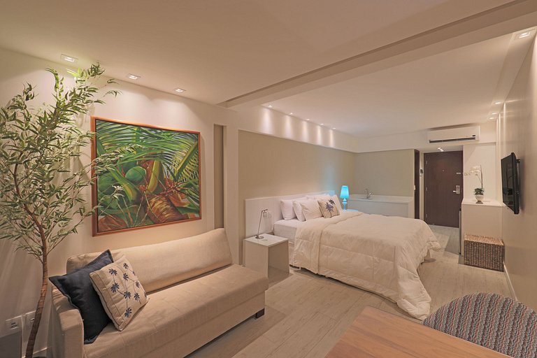Lindo Apartamento Decorado Alto Luxo Beira Mar