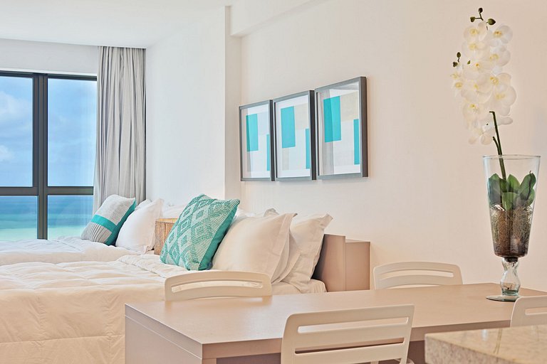APARTAMENTO DUAS CAMAS DE CASAL ANDAR ALTO