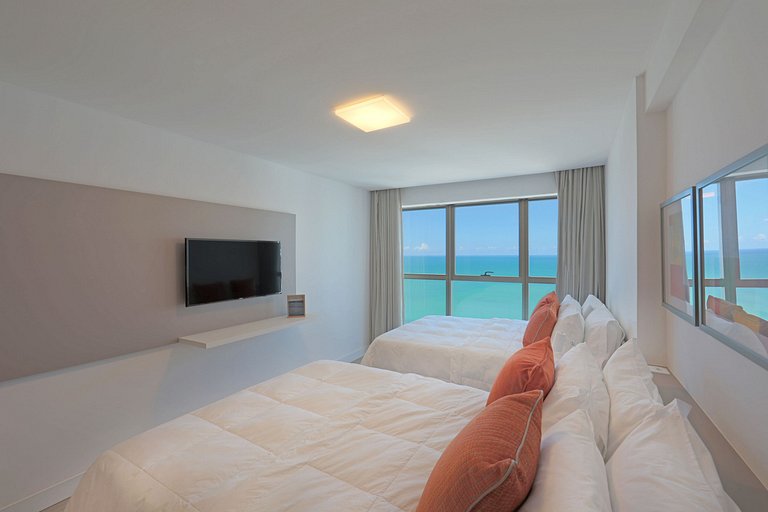 APARTAMENTO DUAS CAMAS DE CASAL ANDAR ALTO