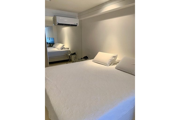 Apartamento Decorado na Beira Mar