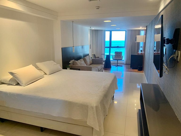 Apartamento Decorado na Beira Mar