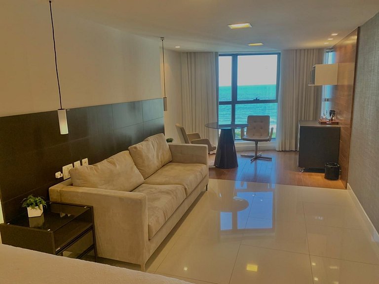 Apartamento Decorado na Beira Mar
