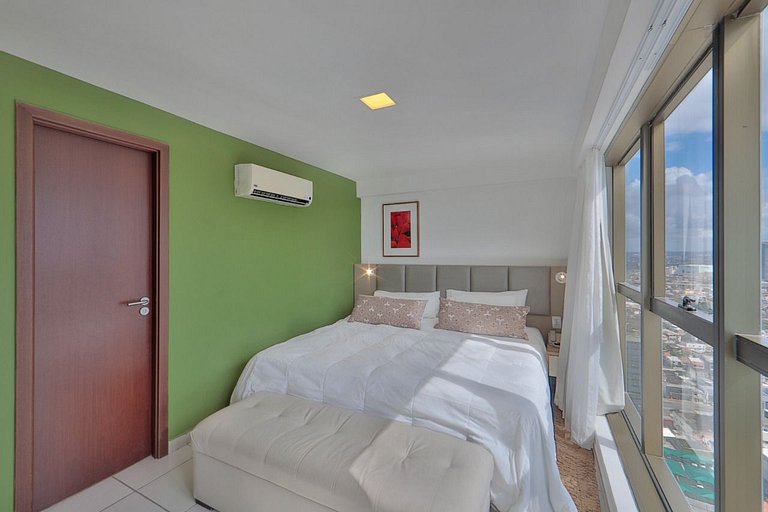 Premium Quarto e Sala Vista Mar e Cidade