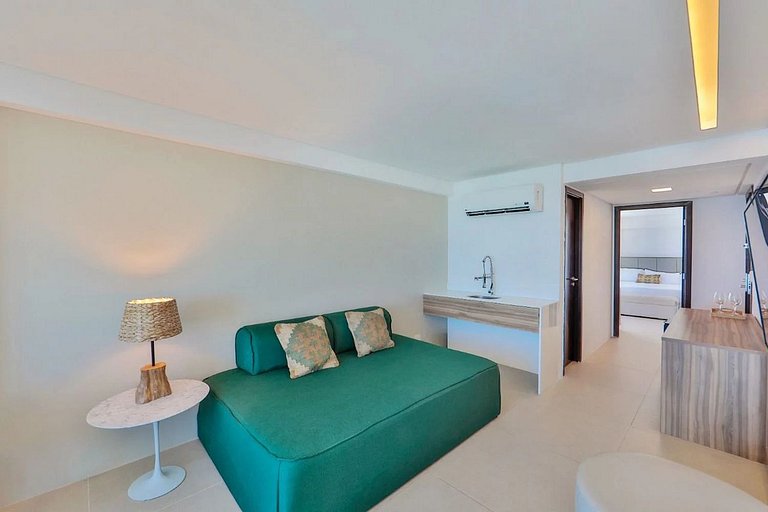 Premium Quarto e Sala Vista Mar e Cidade