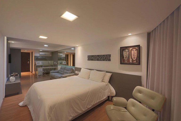 Suite Luxo Decorado Beira Mar