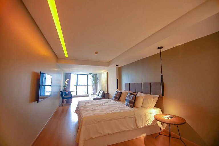Suite Luxo Decorado Beira Mar