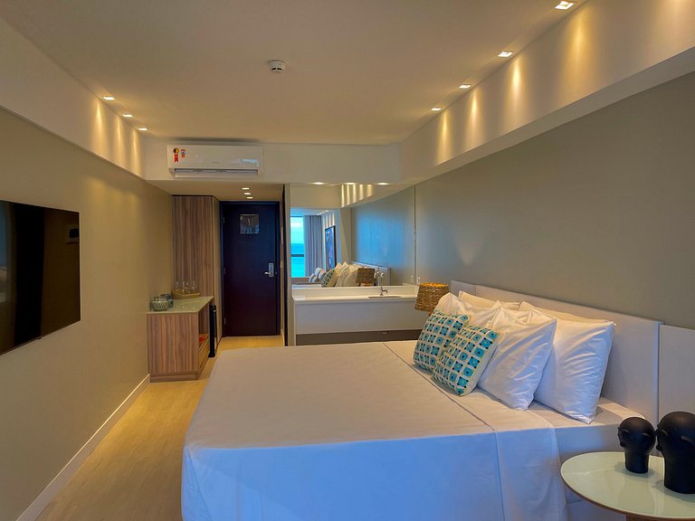 Suite Luxo Decorado Beira Mar