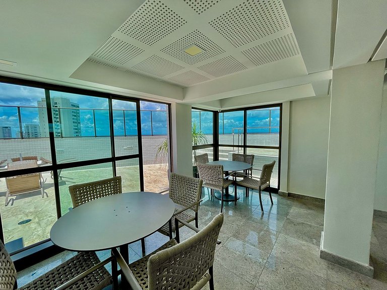 Apartamento Beira Mar Com 2 Quartos