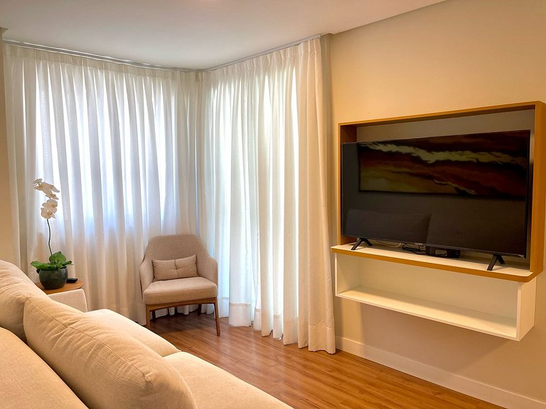 Apartamento Beira Mar Com 2 Quartos