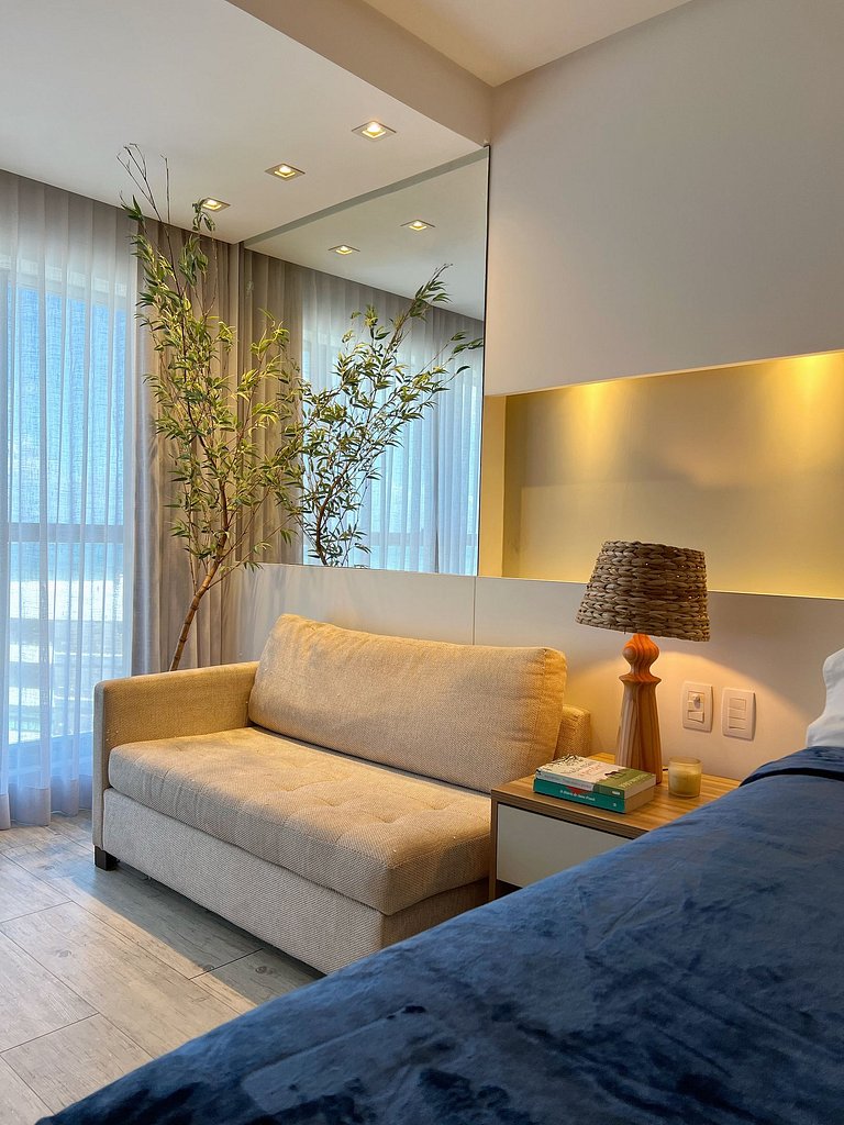 Flat Alto Luxo Decorado