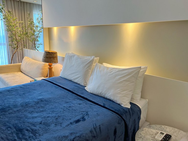 Flat Alto Luxo Decorado