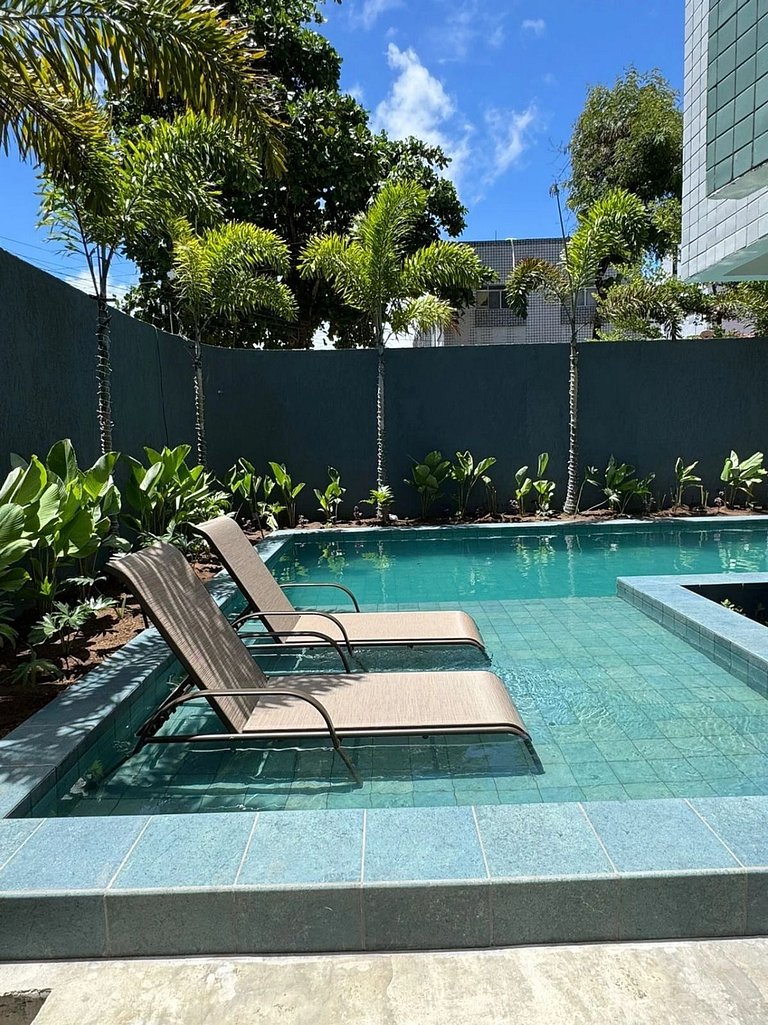 3 Quartos Alto Luxo Novo em Boa Viagem