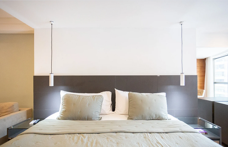 Apartamento Decorado na Beira Mar