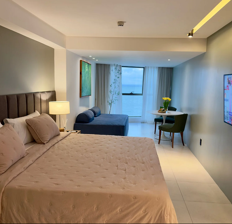 Apartamento Deluxe com Vista do Mar