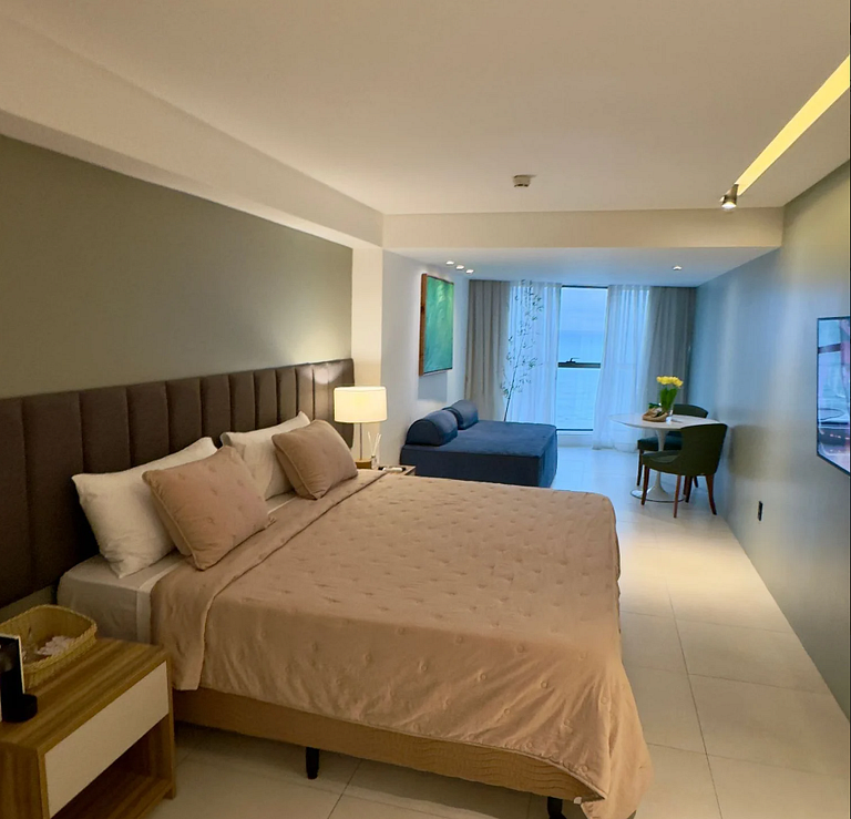 Apartamento Deluxe com Vista do Mar