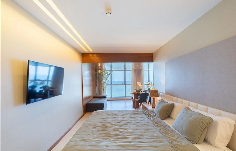 Suite Charme Alto Luxo Beira Mar
