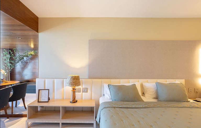 Suite Charme Alto Luxo Beira Mar