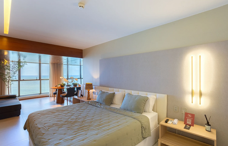 Suite Charme Alto Luxo Beira Mar