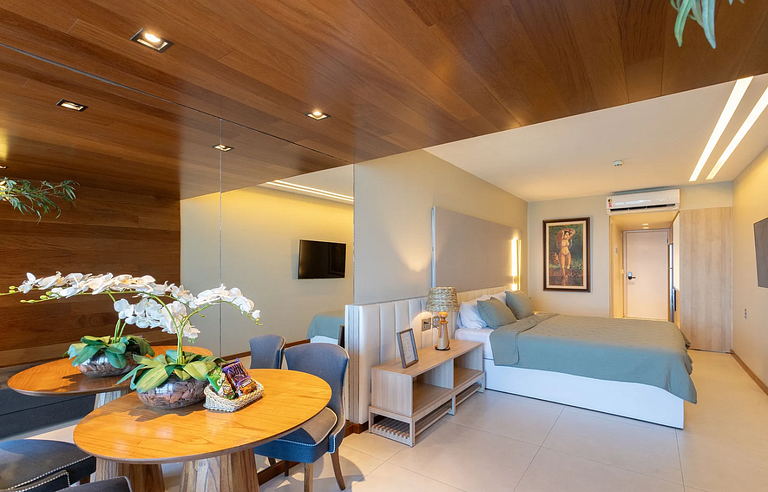 Suite Charme Alto Luxo Beira Mar