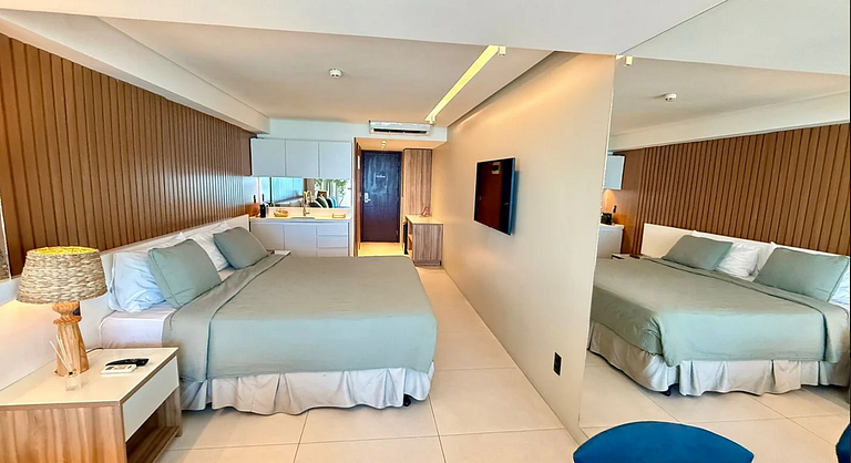 Suite Deluxe Alto Luxo Beira Mar