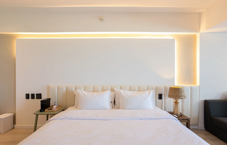 Suite Com Varanda em Andar Alto